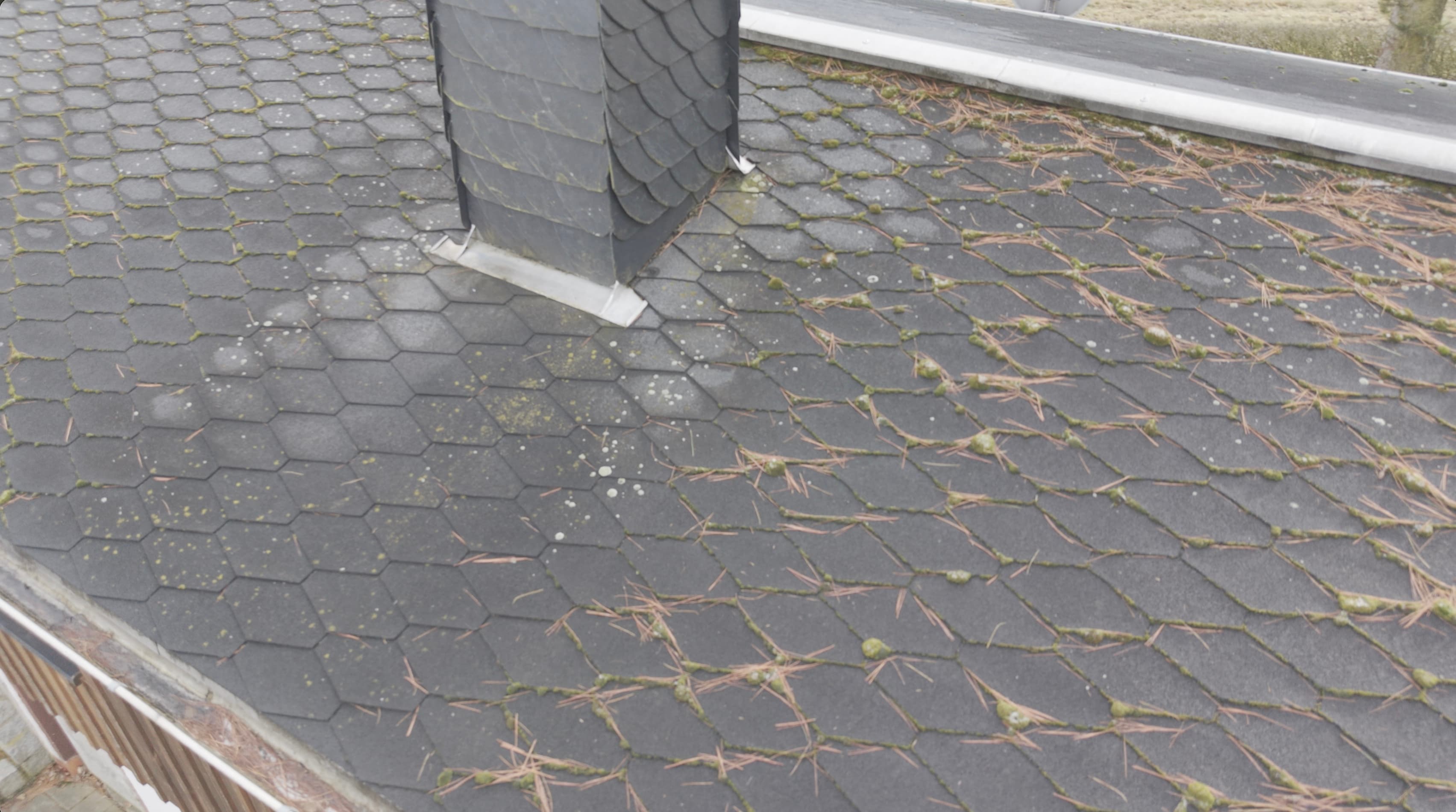 Dachinspektion Drohne Nahaufnahme Dresden